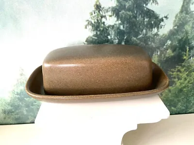 Buy Denby Langley England  Sherwood  Pottery Butter Dish In Excellent Condition • 24£