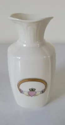 Buy Vintage Donegal Parian China Claddagh Design Mini Vase • 16.56£