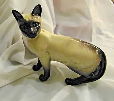 Buy Large Vintage  Beswick Siamese   Cat  ( Standing )  - No 1897    1963 - 1980 • 14.99£