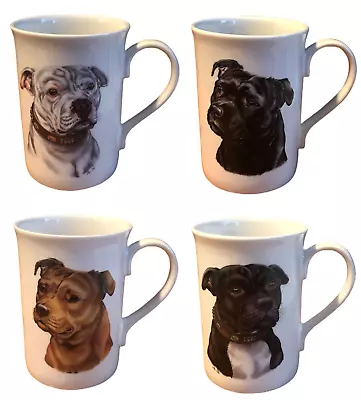 Buy BN Staffie Bone China Mug, Staffordshire Bull Terrier China Mug, Dog Gift Mug • 8£