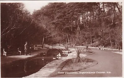 Buy W 739 Dorset - postcard Of The Channel, Branksome Chine • 1.90£