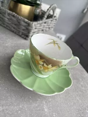 Buy Shelly Bone China Daffodil Cup And Saucer • 6.99£