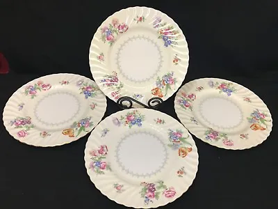 Buy Minton  BALA  Pattern # S570 ~ England ~ Set Of 4 ~ Dinner Plates ~ 10 3/4  • 61.37£