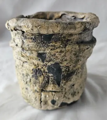 Buy Interesting Volcanic Type Handmade Studio Pottery Vessel | Vase • 120£