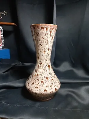 Buy Royal Crown Derby Vintage Vase In Brown And White Mottled Size 8.2 Inches  • 15£