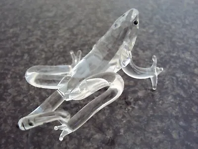 Buy Crystal And Glass Gheko Lizard Ornament • 10£