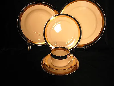 Buy Fitz & Floyd Platine D'Or Porcelain Dinnerware VTG Plates Cups Saucers *Choice   • 38.60£
