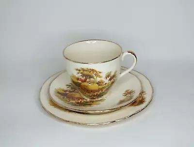 Buy Alfred Meakin Trio China Cup & Saucers The Hayride • 13.98£