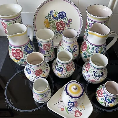 Buy Poole Pottery 14 Pieces All LE Pattern/ Design. No Chips! • 95£