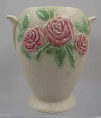 Buy Park Rose Ceramic Pink Flower Vase Made In England • 10£