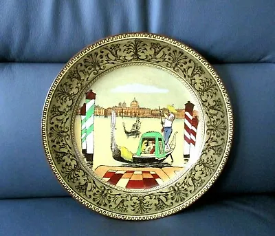 Buy Rare Royal Doulton Seriesware Antique Rack Plate - Gondoliers D3107 - Excellent! • 60£