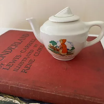 Buy Biltons Little Red Riding Hood - 1940s Nursery Rhyme Tea Pot • 5£