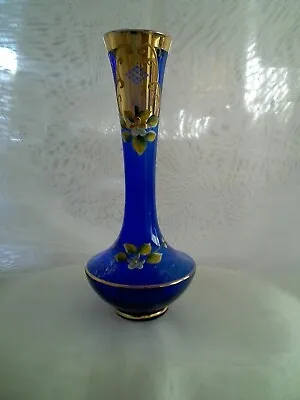 Buy Cobalt Blue Glass Bud Vase • 10.50£