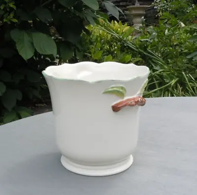 Buy Royal Winton Pottery Staffordshire Plant Pot Hand Painted 17cm Tall • 18.50£