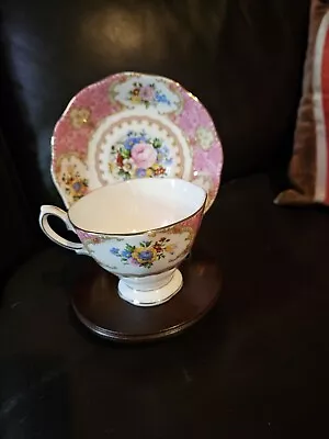 Buy Royal Albert, Lady Carlyle Pattern, Cup & Saucer • 10£