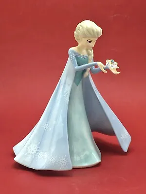 Buy The English Ladies Co Disney Princess Elsa Frozen Bone China Figurine Boxed 24cm • 175£