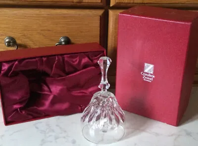 Buy Vintage Cristallerie Zwiesel Gemany Lead Crystal Cut Glass Bell - Boxed • 4.99£