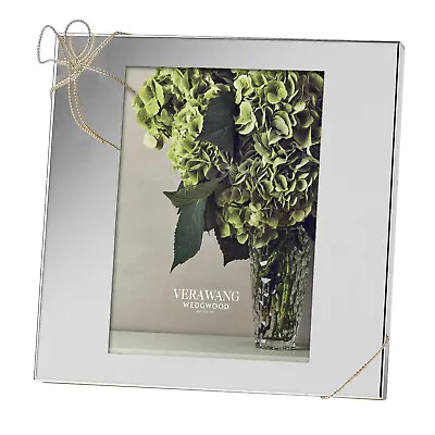 Buy Wedgwood Vera Wang Love Knots Silver Plated 5 X 7 Photo Frame Brand New In Box • 39.95£
