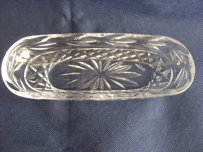 Buy Galway Crystal Leah 7  Oval Tray • 13.99£
