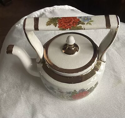 Buy Arthur Wood Fine Ironstone China Teapot With Floral Design • 25.99£