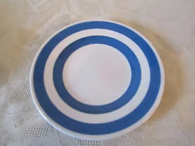 Buy Vintage Retro Staffordshire Chef Ware Blue White Cornish Style Side Plate 17.5cm • 7.99£