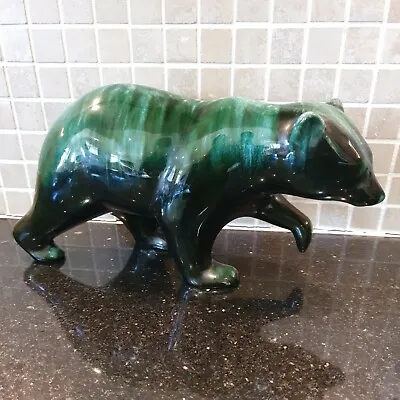 Buy Blue Mountain Pottery “Walking Bear” Wild Animal Figurine Handmade In Canada • 15£