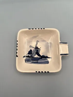 Buy Delftware Square Hand Painted Holland Serving Dish 3.5  X 3.5  X 1  • 9.58£