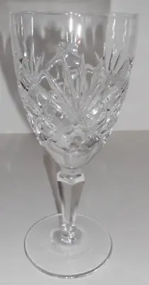 Buy Galway Crystal ASHFORD Plain Base 6 1/2  Wine Glass Excellent CONDITION Ireland • 15.44£