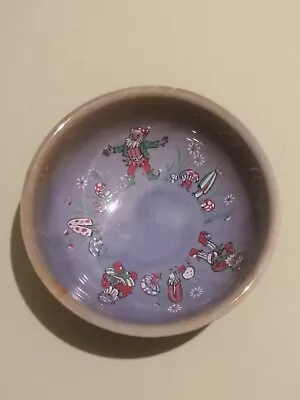 Buy Irish Porcelain Wade Bowl Dish Leprechauns Toadstools 1950s • 10£