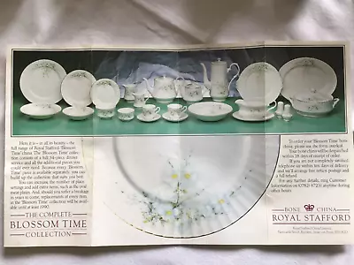 Buy Royal Stafford Bone China Blossom Time Collection- Total Of 75 Items • 95£