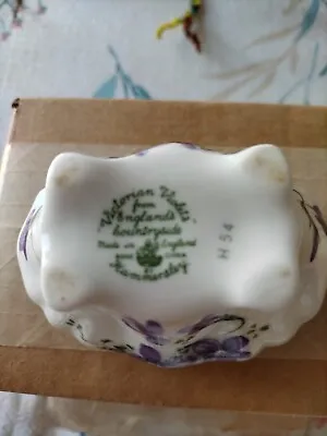 Buy  Hammersley England Victorian Violets Pattern Fine Bone China Creamer & Sugar • 23.72£