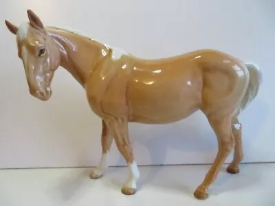 Buy Beswick 976 Palomino Gloss Mare Facing Left. Excellent Condition. A Gredington. • 35£