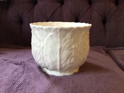 Buy Wedgwood Countryware Plant Pot, White, 7” Diameter, Used, Good Condition. • 15£
