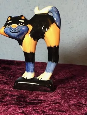 Buy Lorna Bailey Cat  RAFA  - Quirky And Collectable Ceramic Figurine - Signed - VGC • 46£
