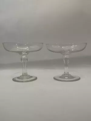 Buy Two Victorian Glass Tazzas  • 25£