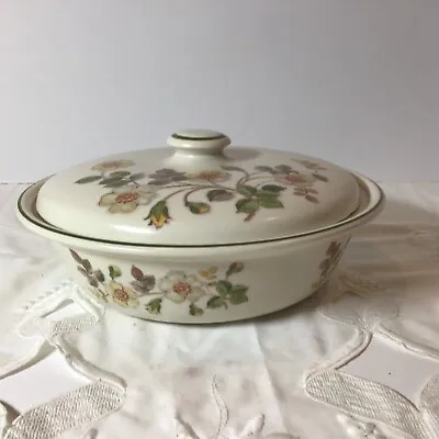 Buy Marks & Spencer 10” Autumn Leaves Serving Dish Tureen With Lid Tableware VGC • 9.95£