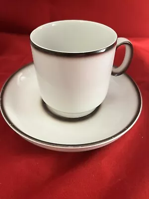 Buy 8 Thomas Germany Scandic Shadow Coffee  Cup Saucer Hertha Bergeston Scandinavia • 10£