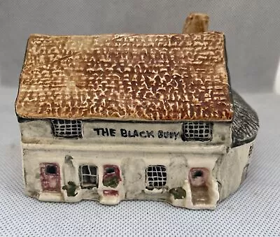 Buy Sulleys Miniature Pottery THE BLACK BUOY PUB No 15 Wivenhoe Collection, M Barton • 7.50£