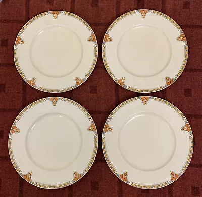 Buy 4 Vintage Grindley Dinner Plates 10”, The Nile Pattern  • 10£
