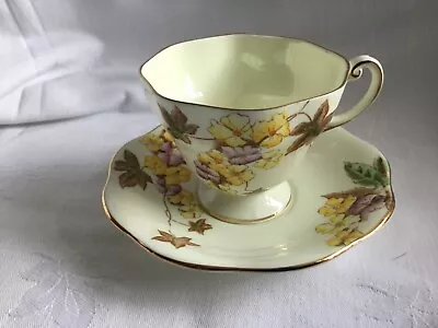 Buy Very Pretty Bone China Cup & Saucer By Foley Made In England 2109 • 4.50£