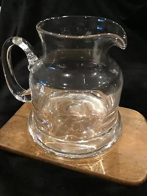 Buy 1970’s Frank Thrower Darlington Heartland Crystal Glass Water Jug FT 154 • 16£