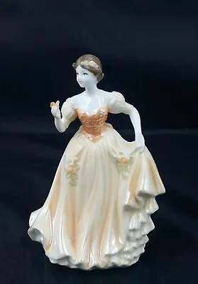 Buy Coalport Debutante Of The Year 1995 Rose Ball  Small Figurine 4.75   Bone China • 12.99£