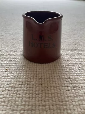 Buy London Midland Scottish L.M.S. Hotels Langley Pottery Milk Jug • 12£
