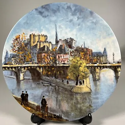 Buy Limoges Paris Vintage Collector Plates By Louis Dali Pont Neuf No.AC477 • 8.50£