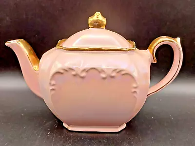 Buy Sadler Pottery China Pink Small Cube Teapot A/F • 10.50£