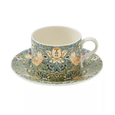 Buy Spode Morris & Co - Teacup And Saucer - Strawberry Thief • 20£