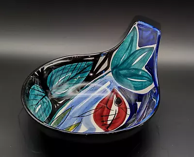 Buy Inge Waage Stavangerflint Norway Studio Pottery Ceramic Sculptural Fish Bowl • 65£