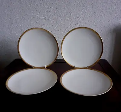 Buy Vintage Thomas Medallion Thick Gold Band Tea/side/bread Plates X 4  (701 014) • 14£