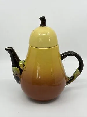 Buy Vintage Carlton Ware Ceramic 4 Cup Teapot Pear Shaped 8” Made In England • 37.64£