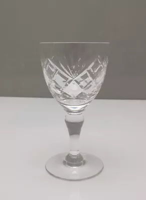 Buy Royal Brierley Crystal Braemar Wine Glass 5-1/4″ 13.3cm Tall • 16.99£